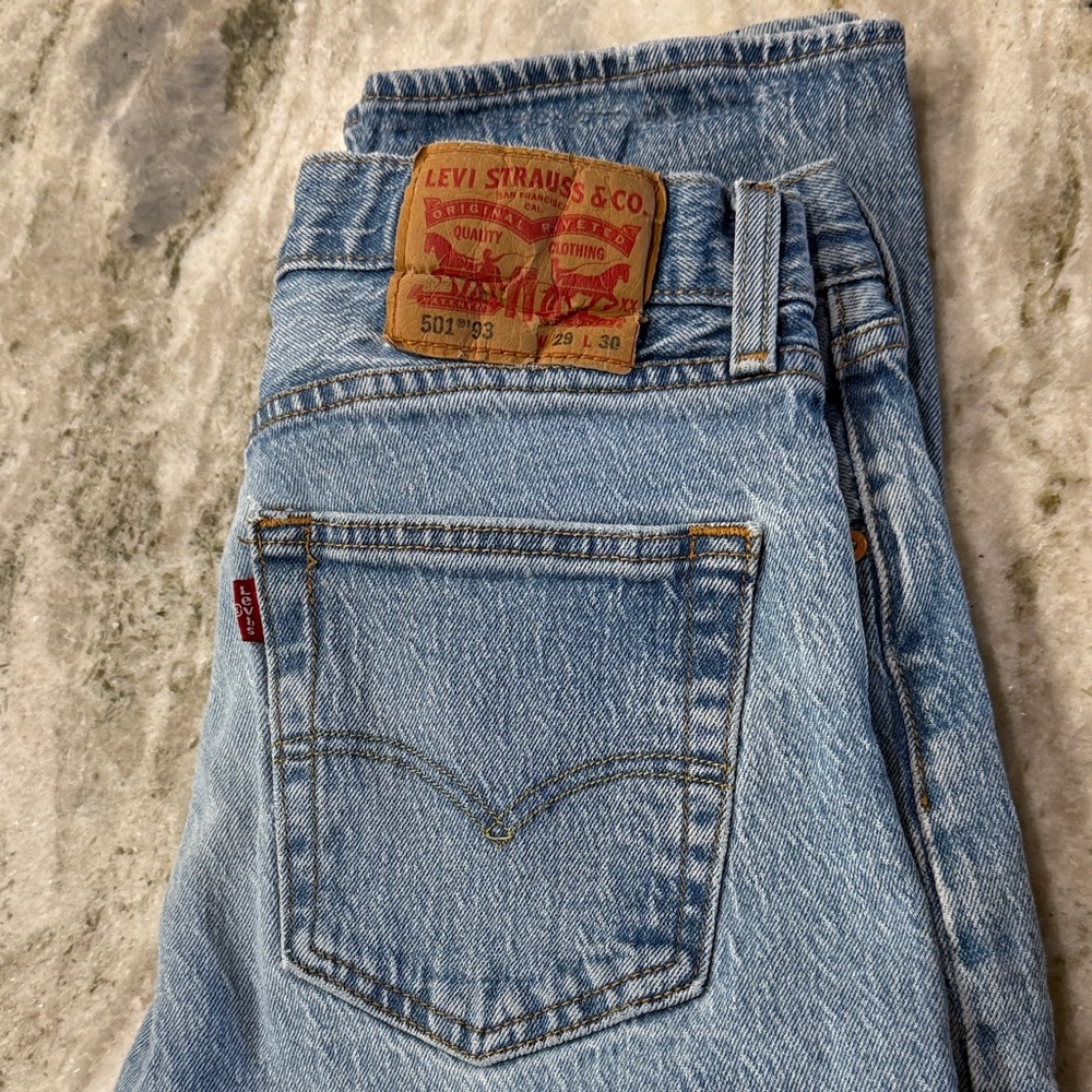 Levi's Sky Blue Denim Jeans
